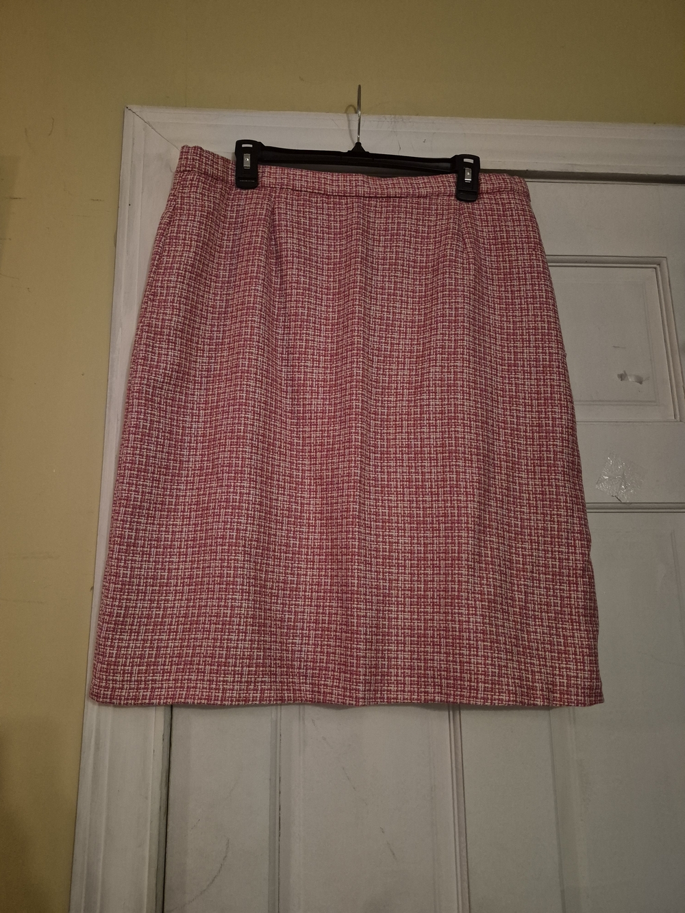 Tog Shop Petites Pink/Cream A-line Skirt - Women's Size 14P